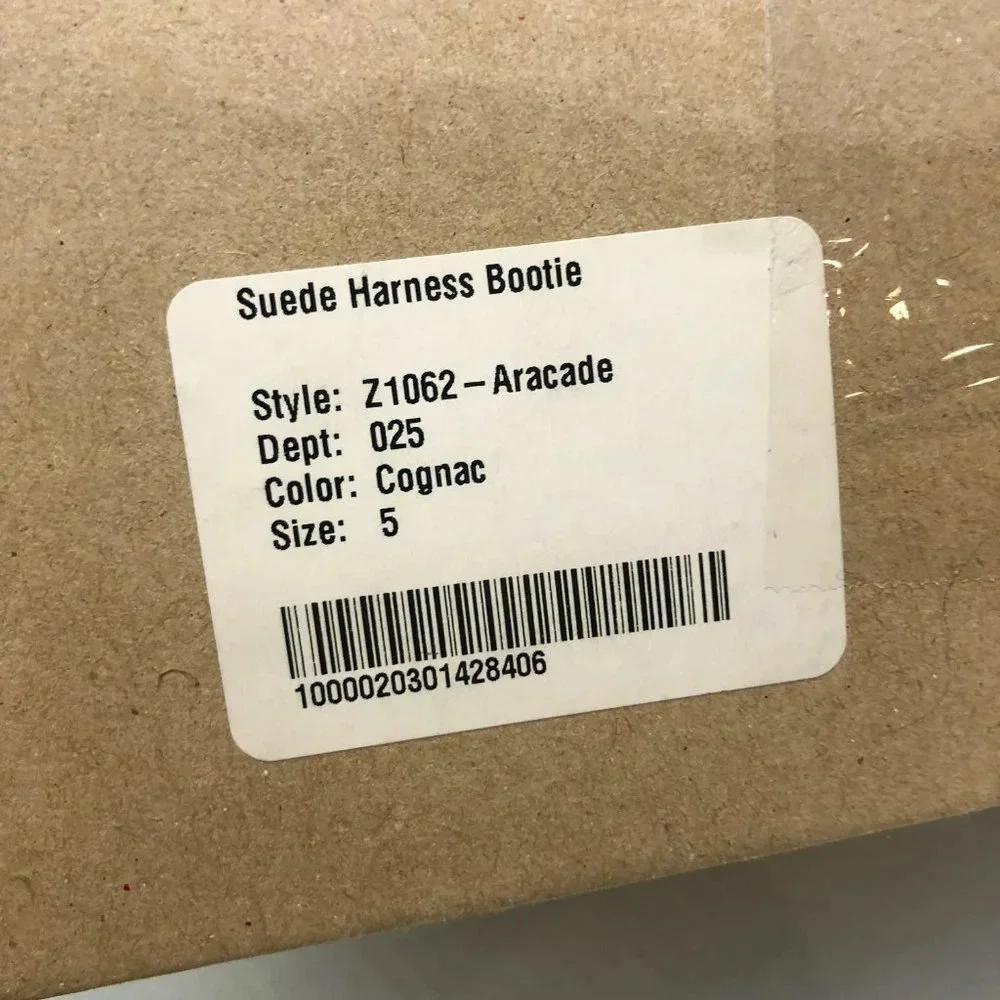 NEW RARE Zadig & Voltaire Arcade Studded Western Suede Harness Ankle Booties 5 - Picture 13 of 15